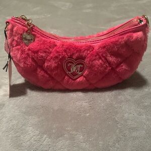Juicy Couture Furry Shoulder Bag